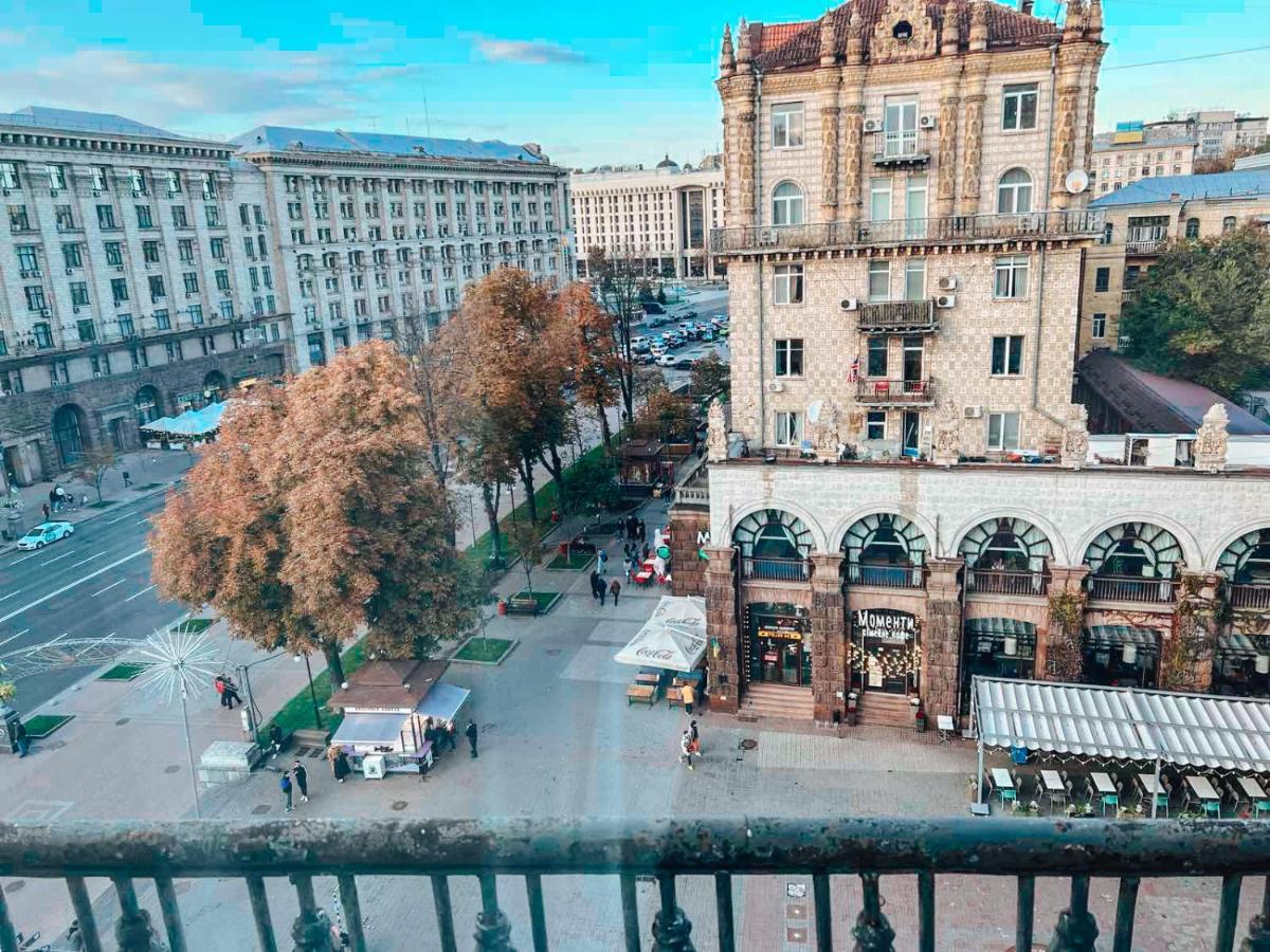 Апартаменты на Крещатике 17 Киев Экстерьер фото